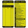Forklift Tag Inserts - Pack Of 50